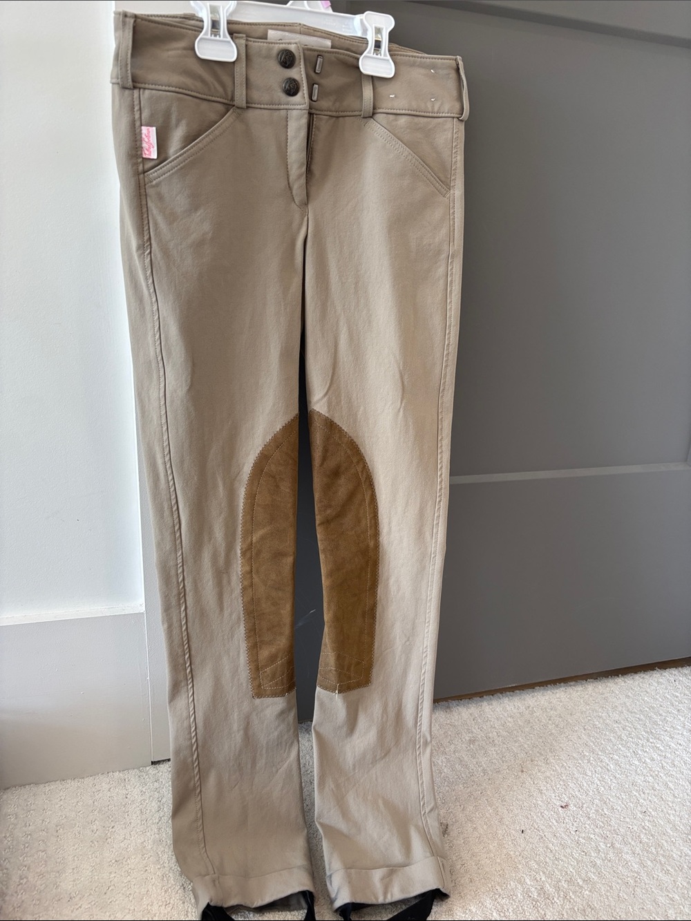 Tailored Sportsman Girls Jodhpurs- Tan